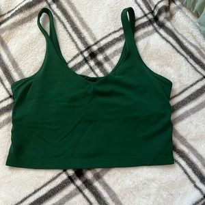 Green Lululemon align tank